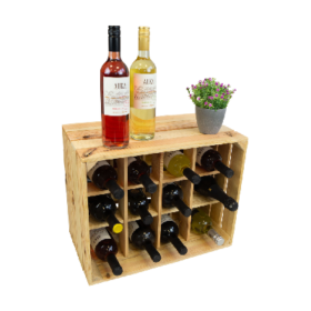 Flaschenregal Henry "12er Natur"