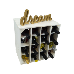 Weinregal "16er" weiß