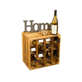 Weinregal "16er" geflammt"