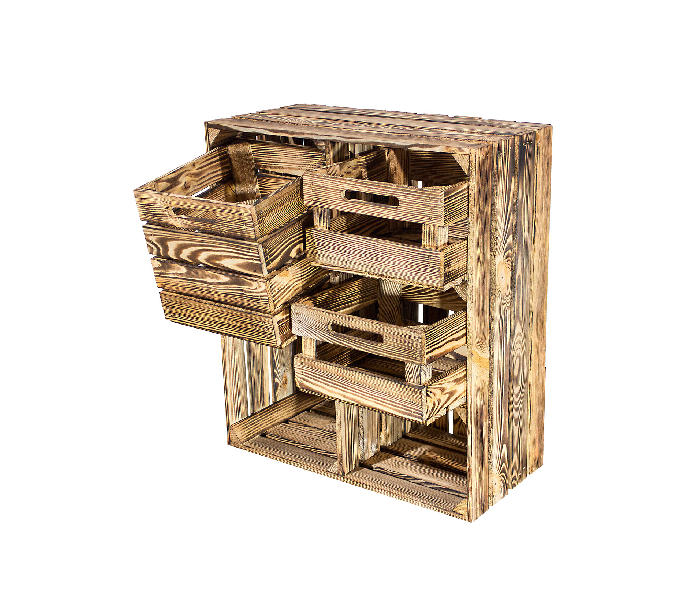 wd-furniture-armchairs-prod-9-1-41 (18) Große Regalkiste HS3 geflammt mit Schubladen Schuhregal Kommode Holzkiste Weinkiste Obstkisten Holz – Bild 1