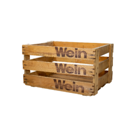 Alte Weinkiste "WEIN WEIN WEIN"